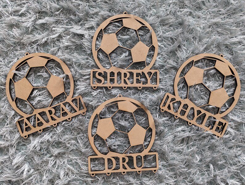 Custom Football Wall Hanging