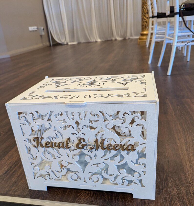 Custom Wedding Card Box