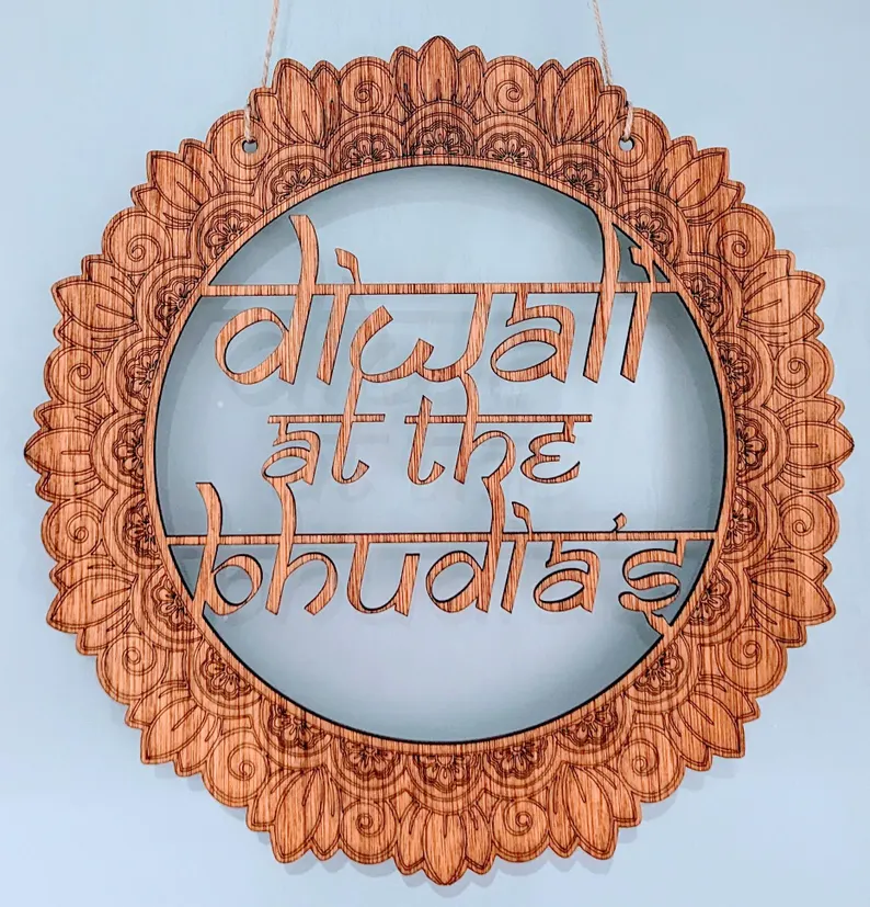 Personalised Diwali Sign