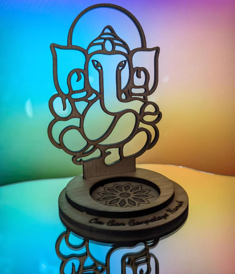 Personalised Ganesha Tealight