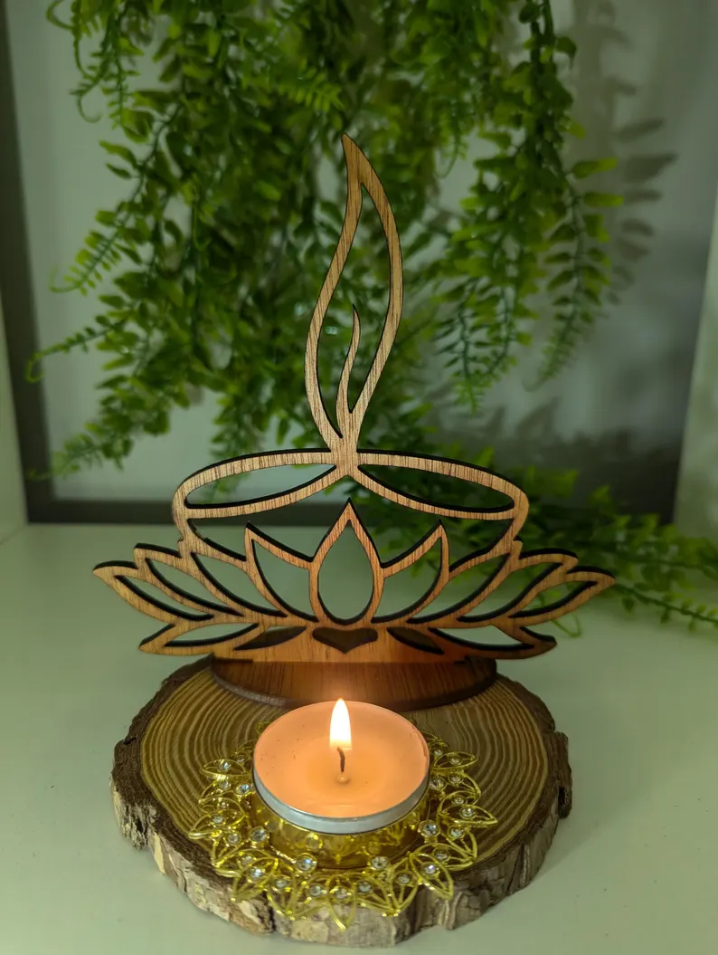Reusable Candle Rangoli