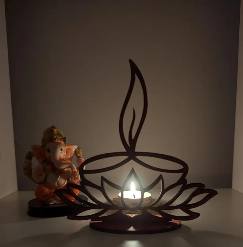 Reusable Candle Rangoli