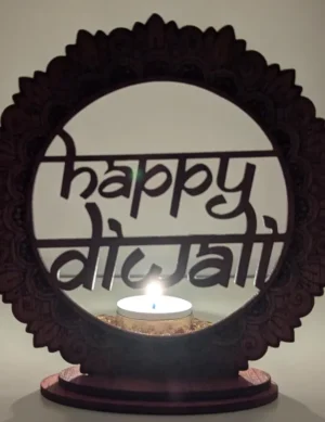 Festive Diya Stand