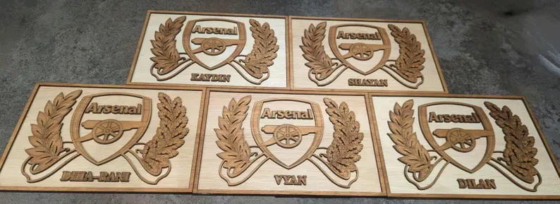 Football Fan Door Plaque