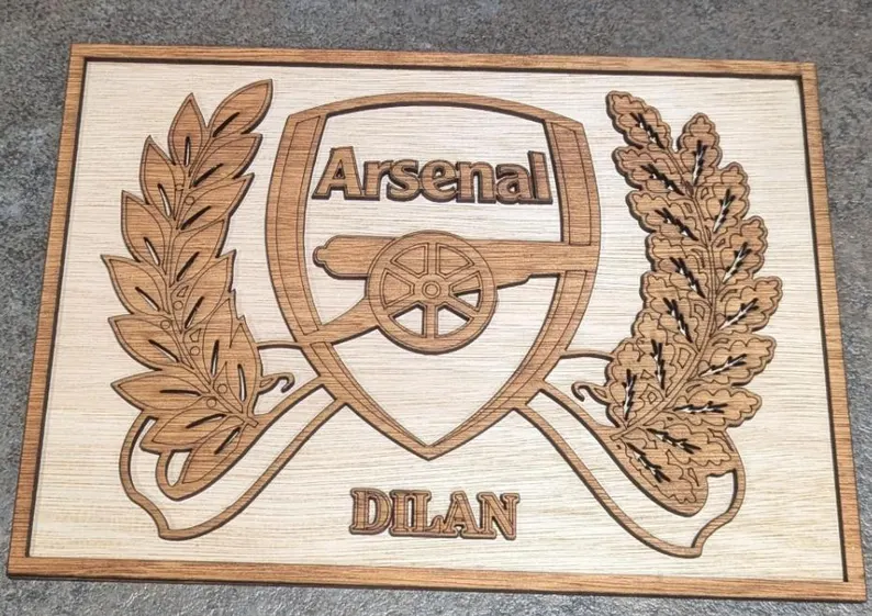 Football Fan Door Plaque