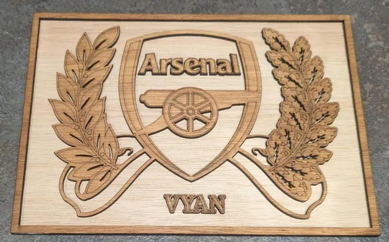 Football Fan Door Plaque