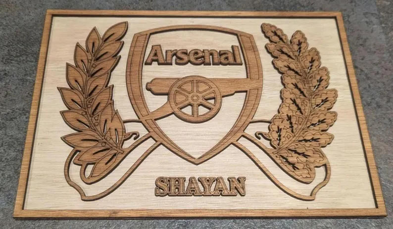 Football Fan Door Plaque